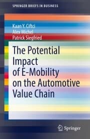 Cover von The Potential Impact of E-Mobility on the Automotive Value Chain
