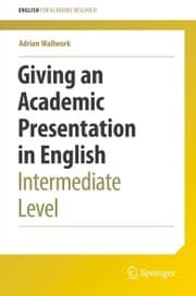 Cover von Giving an Academic Presentation in English