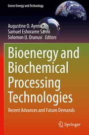 Cover von Bioenergy and Biochemical Processing Technologies