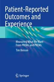 Cover von Patient-Reported Outcomes and Experience