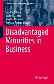 Cover von Disadvantaged Minorities in Business