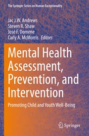 Cover von Mental Health Assessment, Prevention, and Intervention