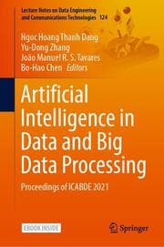 Cover von Artificial Intelligence in Data and Big Data Processing