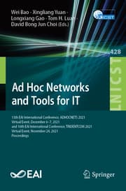 Cover von Ad Hoc Networks and Tools for IT