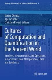 Cover von Cultures of Computation and Quantification in the Ancient World