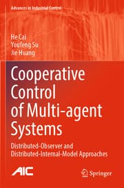 Cover von Cooperative Control of Multi-agent Systems