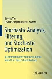 Cover von Stochastic Analysis, Filtering, and Stochastic Optimization