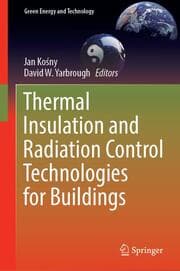 Cover von Thermal Insulation and Radiation Control Technologies for Buildings