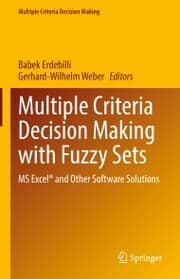 Cover von Multiple Criteria Decision Making with Fuzzy Sets