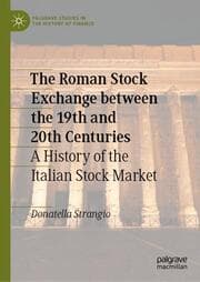 Cover von The Roman Stock Exchange between the 19th and 20th Centuries