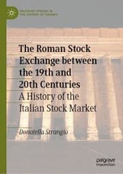 Cover von The Roman Stock Exchange between the 19th and 20th Centuries