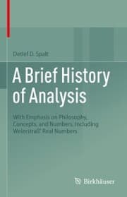 Cover von A Brief History of Analysis