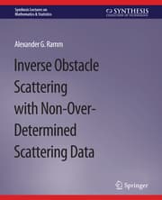 Cover von Inverse Obstacle Scattering with Non-Over-Determined Scattering Data