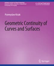 Cover von Geometric Continuity of Curves and Surfaces