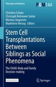 Cover von Stem Cell Transplantations Between Siblings as Social Phenomena