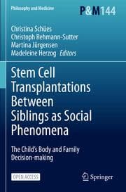 Cover von Stem Cell Transplantations Between Siblings as Social Phenomena