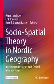Cover von Socio-Spatial Theory in Nordic Geography