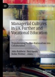 Cover von Managerial Cultures in UK Further and Vocational Education