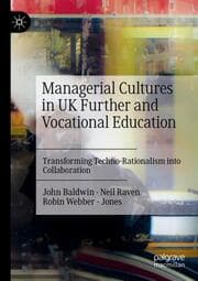 Cover von Managerial Cultures in UK Further and Vocational Education