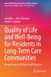 Cover von Quality of Life and Well-Being for Residents in Long-Term Care Communities