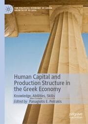 Cover von Human Capital and Production Structure in the Greek Economy