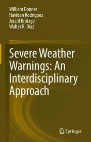 Cover von Severe Weather Warnings: An Interdisciplinary Approach