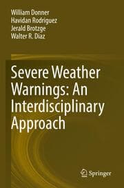 Cover von Severe Weather Warnings: An Interdisciplinary Approach