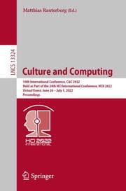 Cover von Culture and Computing