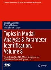 Cover von Topics in Modal Analysis & Parameter Identification, Volume 8