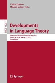 Cover von Developments in Language Theory
