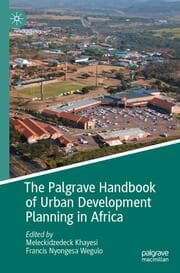 Cover von The Palgrave Handbook of Urban Development Planning in Africa