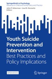 Cover von Youth Suicide Prevention and Intervention