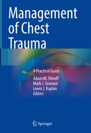 Cover von Management of Chest Trauma