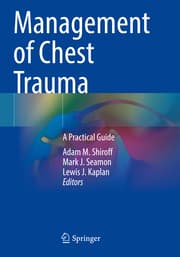 Cover von Management of Chest Trauma