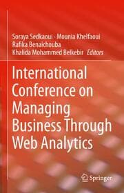Cover von International Conference on Managing Business Through Web Analytics