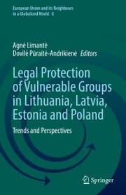 Cover von Legal Protection of Vulnerable Groups in Lithuania, Latvia, Estonia and Poland
