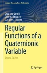 Cover von Regular Functions of a Quaternionic Variable