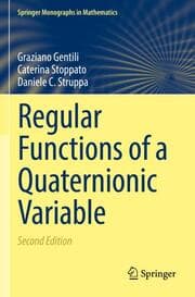 Cover von Regular Functions of a Quaternionic Variable