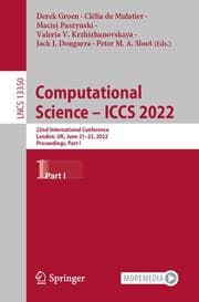Cover von Computational Science - ICCS 2022
