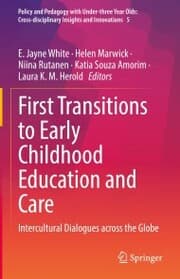 Cover von First Transitions to Early Childhood Education and Care