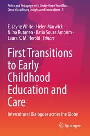 Cover von First Transitions to Early Childhood Education and Care