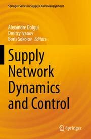 Cover von Supply Network Dynamics and Control