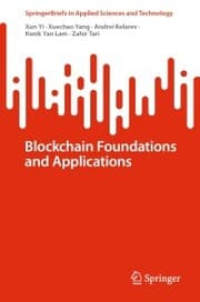 Cover von Blockchain Foundations and Applications