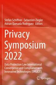 Cover von Privacy Symposium 2022