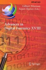 Cover von Advances in Digital Forensics XVIII