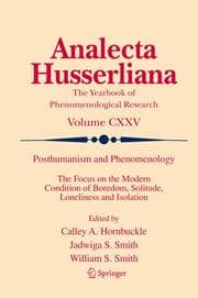 Cover von Posthumanism and Phenomenology