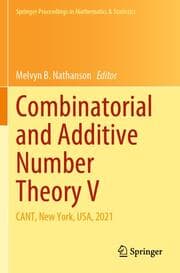 Cover von Combinatorial and Additive Number Theory V