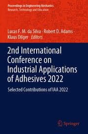 Cover von 2nd International Conference on Industrial Applications of Adhesives 2022