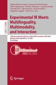 Cover von Experimental IR Meets Multilinguality, Multimodality, and Interaction