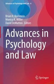 Cover von Advances in Psychology and Law